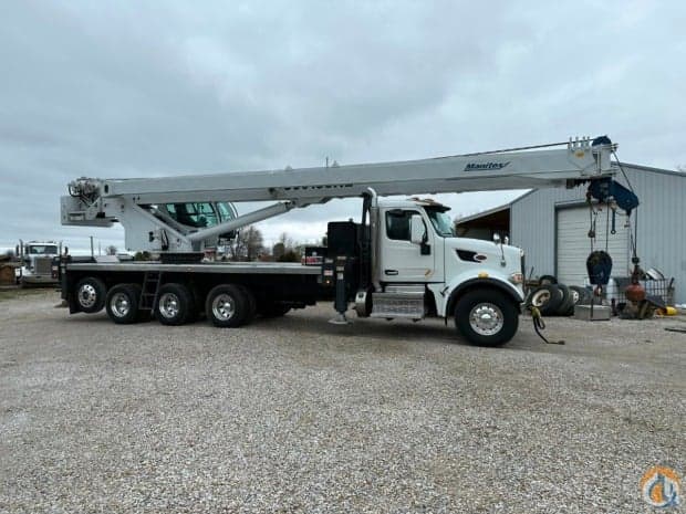 50 ton Manitex mounted on 2020 Peterbilt 567. 